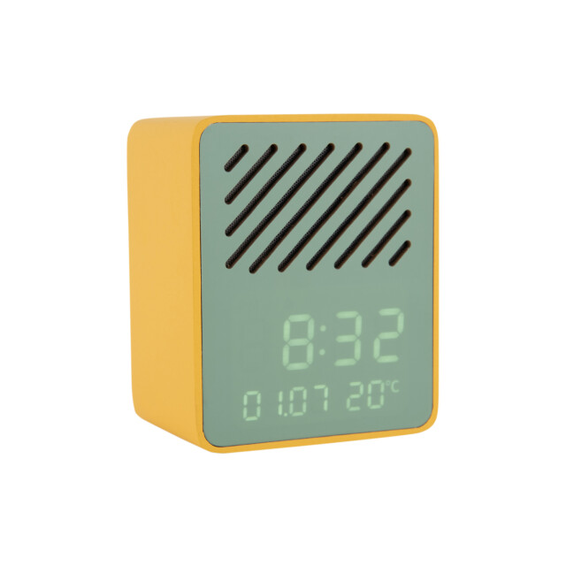 Karlsson wekker funky vibes blue tooth speaker bright yellow & green 3064831 large