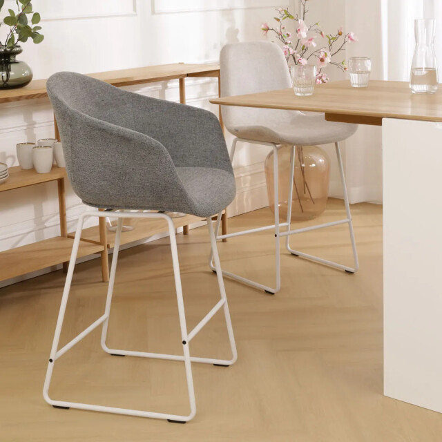 Nolon Nino-otis barkruk wit onderstel 65 cm 2027398 large