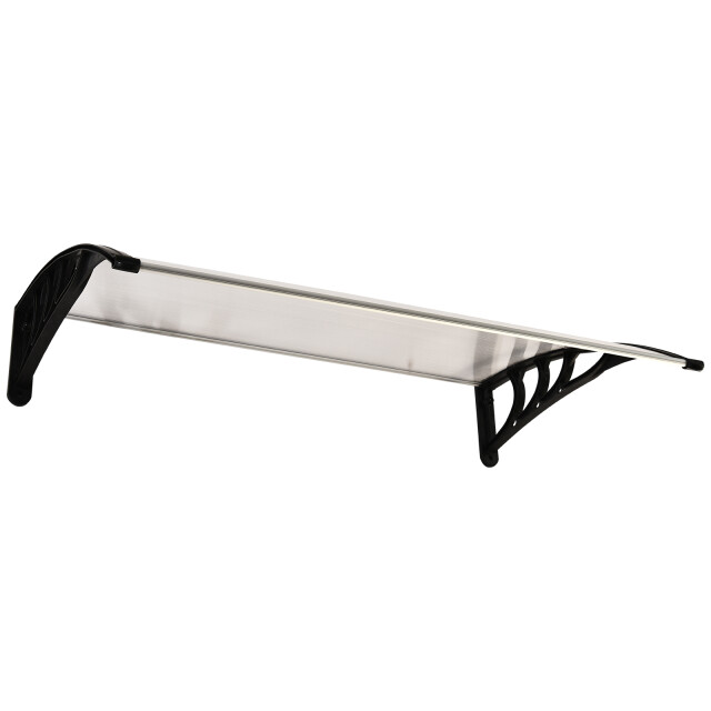 4goodz Outsunny deurluifel terrasoverkapping polycarbonaat, 75x100cm 3173040 large