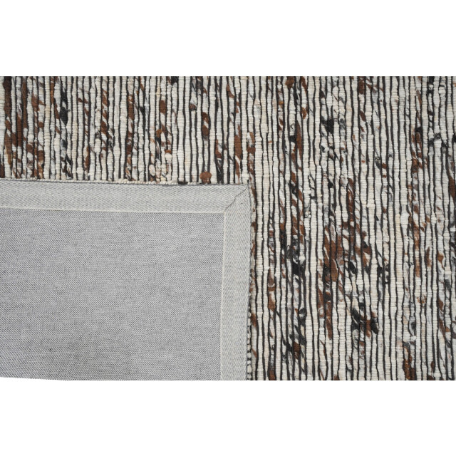 Velaar Vloerkleed flawless bruin – geweven wol laagpolig tapijt- 160x230 cm 3172106 large