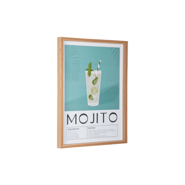 Present Time wall art mojito - 3062385 large