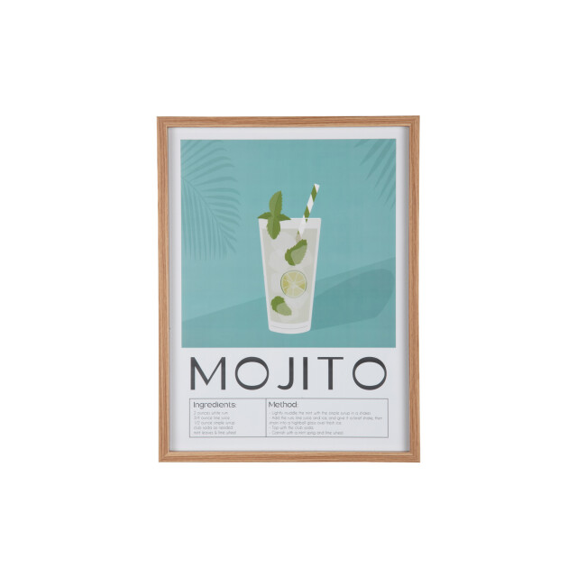 Present Time wall art mojito - 3062385 large