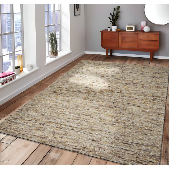 Velaar Vloerkleed flawless bruin – geweven wol laagpolig tapijt- 160x230 cm 3172104 large