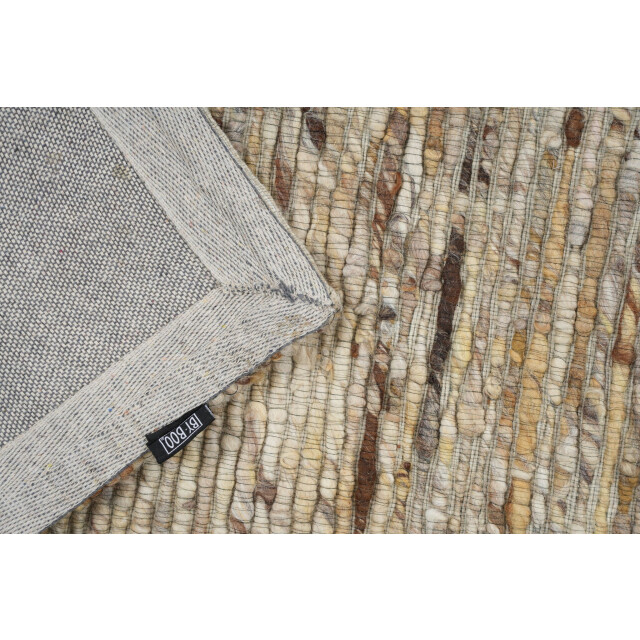 Velaar Vloerkleed flawless bruin – geweven wol laagpolig tapijt- 160x230 cm 3172104 large