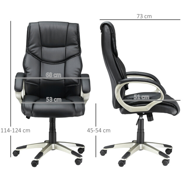 4goodz Homcom directiestoel draaistoel kantoorstoel in 3172056 large