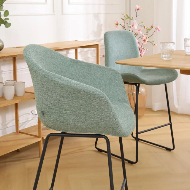Nolon Nino-otis barkruk zacht zwart onderstel 65 cm 2027496 large