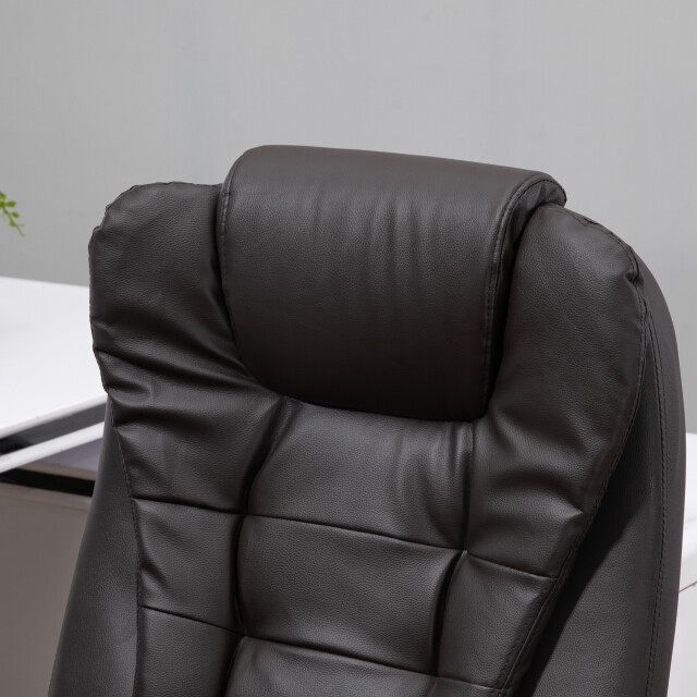 4goodz Luxe massagestoel bruin met warmtefunctie 3172057 large