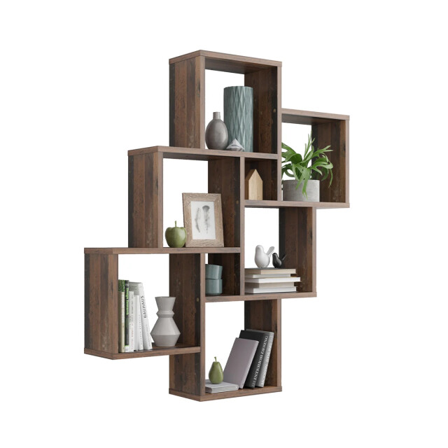 CaliCosy Drijvende wandplank 8 compartimenten laurio 2936652 large