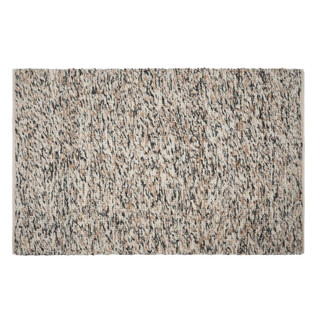 Velaar Vloerkleed heather zwart– wol look polyester en scandinavisch design- 3172100 large