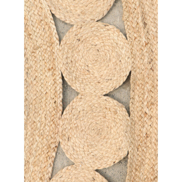 Velaar Vloerkleed jaipur jute rond tapijt 100% jute natur- 200 cm rond 3172147 large