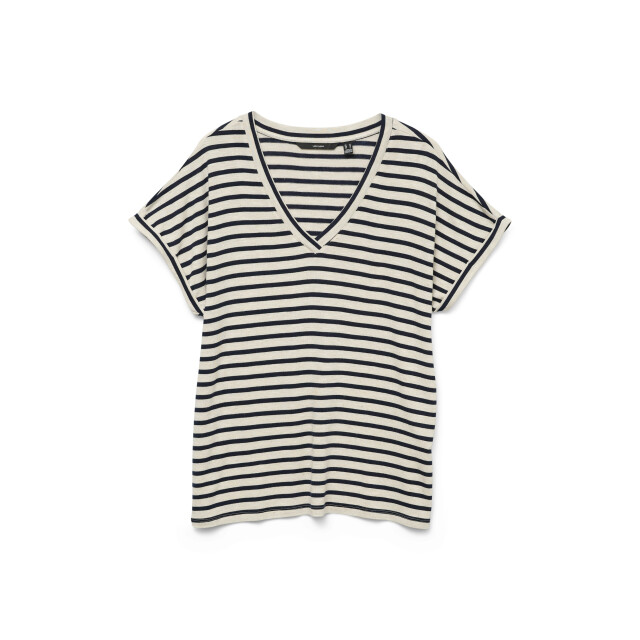 Vero Moda Vmholly ss v-neck top jrs 10324112 large