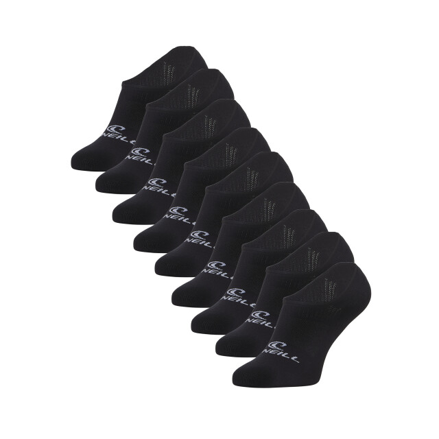 O'Neill Heren / dames footies sokken no show 9-pack 710003-9P-ZWART large