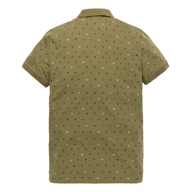 Jack & Jones Jprcceaston knit split neck ss sn olijf 5369.22.0005 large