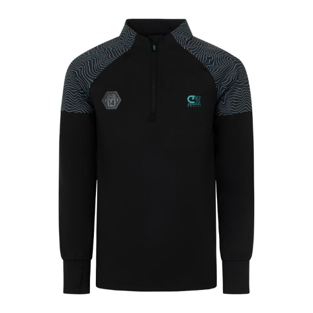 Cruyff CRUYFF SPORTS Icon 1/4 Zip Top csaj251035-600 Vesten & Sweaters Geel CRUYFF SPORTS Icon 1/4 Zip Top csaj251035-600 large