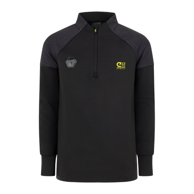 Cruyff CRUYFF SPORTS Icon 1/4 Zip Top csaj251035-998 Vesten & Sweaters Zwart CRUYFF SPORTS Icon 1/4 Zip Top csaj251035-998 large