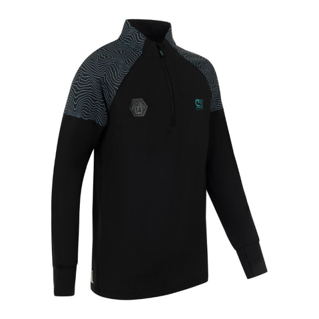 Cruyff CRUYFF SPORTS Icon 1/4 Zip Top csaj251035-600 Vesten & Sweaters Geel CRUYFF SPORTS Icon 1/4 Zip Top csaj251035-600 large