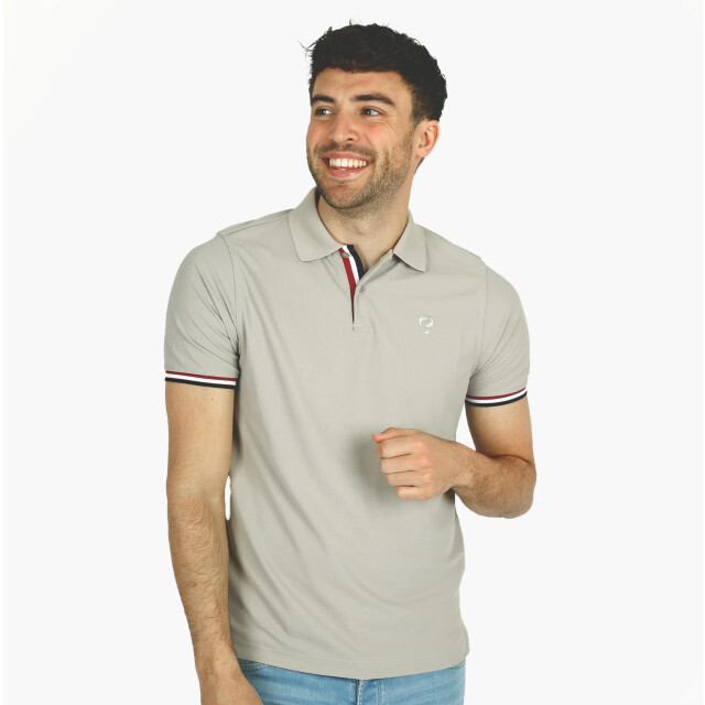 Q1905 Polo shirt matchplay aluminium/licht QM2643525-122-1 large