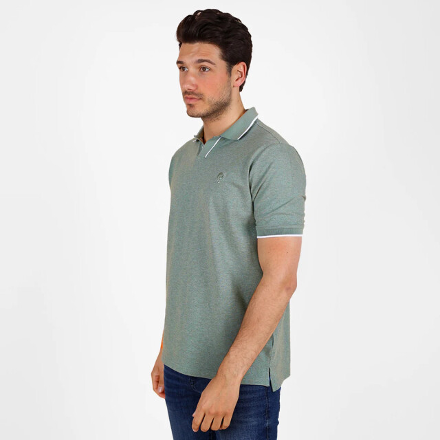 Q1905 Polo shirt stein – licht melange QM2653762-965-1 large