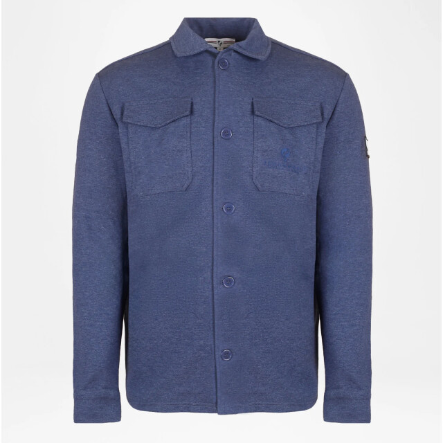 Q1905 Overshirt andel donker melange QM2343054-670-1 large