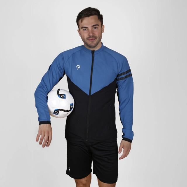 Q1905 Legend trainingsjack blauw/zwart QT2504-502-M large