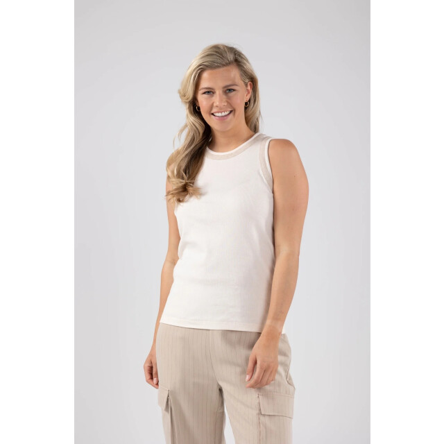Nukus Fw24102 131 nice singlet offwhite/sand FW24102 131 large