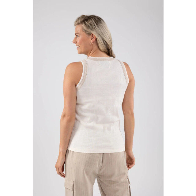 Nukus Fw24102 131 nice singlet offwhite/sand FW24102 131 large
