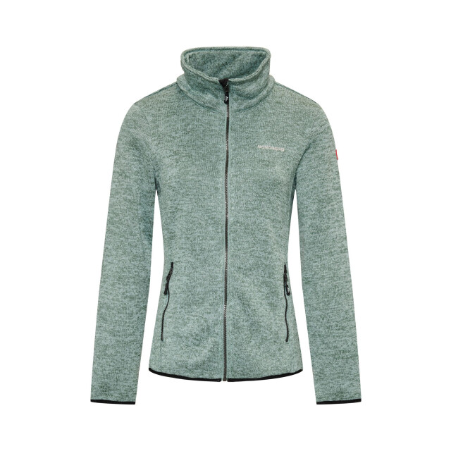 Nordberg andrea fleece fleece sweater met rits dames - 069558_313-XXL large