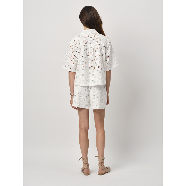 Dante 6 D6 toddy broderie anglaise shirt D6 Toddy Broderie Anglaise Shirt/Optic White 1010 large