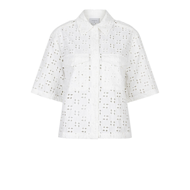 Dante 6 D6 toddy broderie anglaise shirt D6 Toddy Broderie Anglaise Shirt/Optic White 1010 large