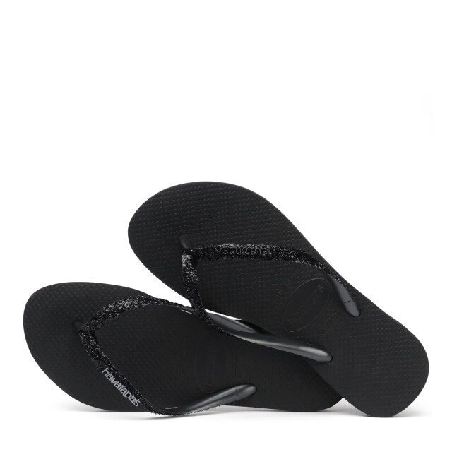 Havaianas Slim glitter ii teenslippers dames 4146975 4057 BLACK/D large