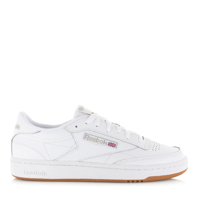 Reebok Club c 85 white/light grey/gum lage sneakers dames 100000016-51 large