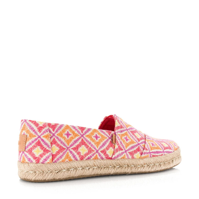 Toms Alpargata rope 2.0 | geo pink espadrilles dames 10020707 large