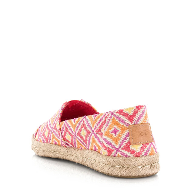 Toms Alpargata rope 2.0 | geo pink espadrilles dames 10020707 large