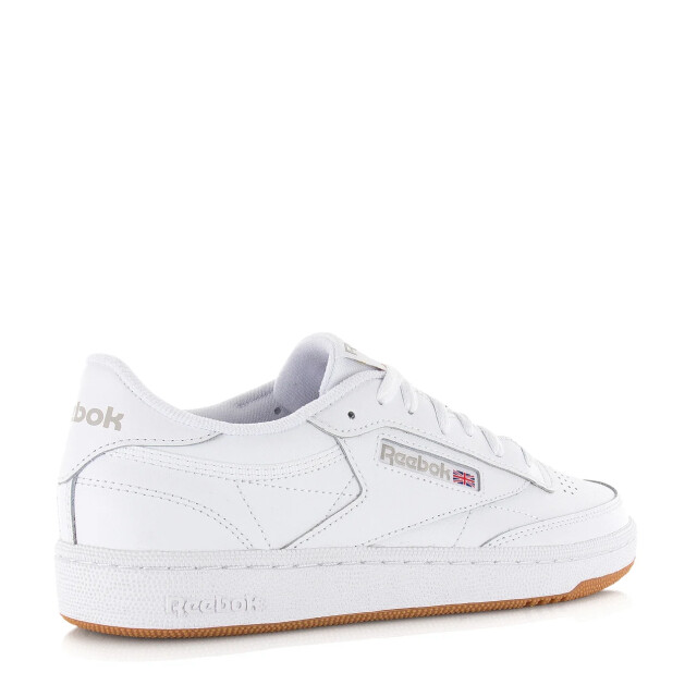 Reebok Club c 85 white/light grey/gum lage sneakers dames 100000016-51 large