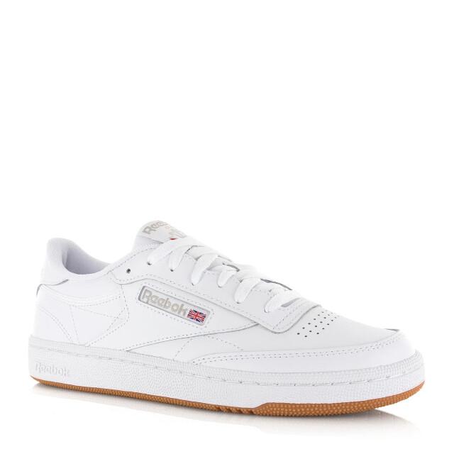 Reebok Club c 85 white/light grey/gum lage sneakers dames 100000016-51 large