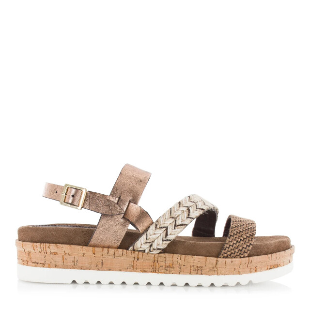 Lazamani plateauzool sandalen plateau sandalen dames LA75396 large