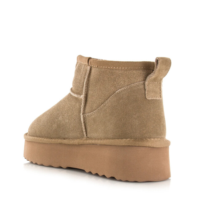 Shoecolate platform Classic Boots Taupe platform Classic large
