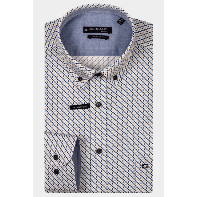 Giordano Casual hemd korte mouw league short sleeve button do 516012/60 188507 large
