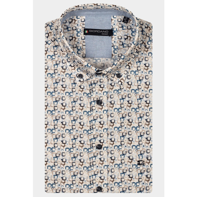 Giordano Casual hemd korte mouw league short sleeve button do 516024/60 188527 large