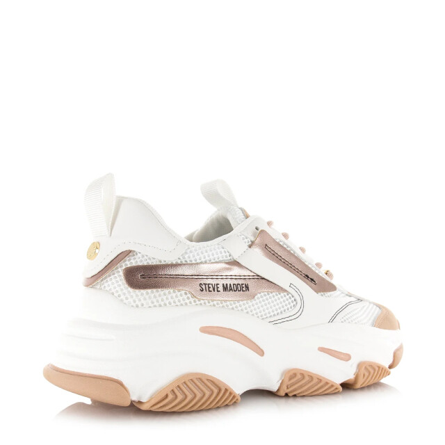 Steve Madden possession-e cream rose lage sneakers dames SM19000033 04005 10M large