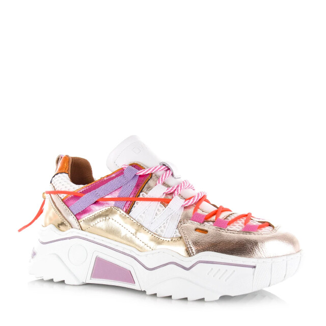 DWRS Label Dwrs orion metallic sneakers /wit lage sneakers dames J6870-03 7151 large