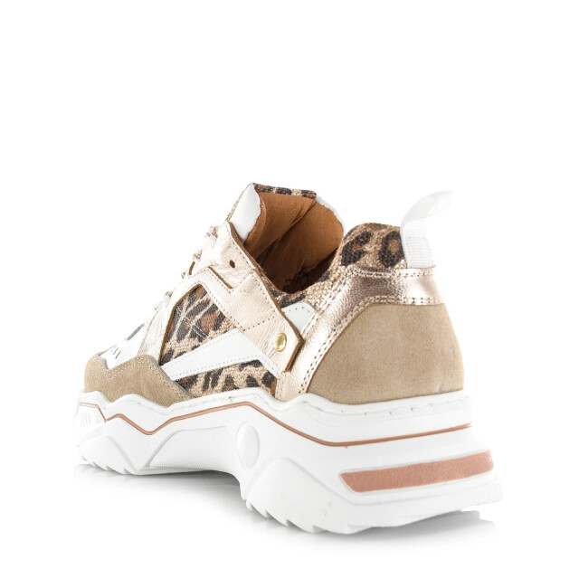 DWRS Label Dwrs pluto leopard white sand lage sneakers dames J5217C-80 1991 large