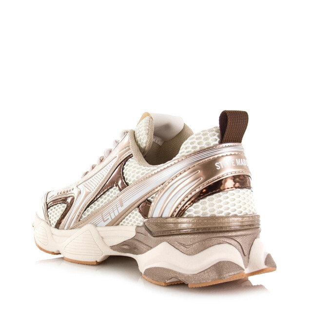Steve Madden speedster-e silver gold lage sneakers dames SM19000122 04005 SG3 large