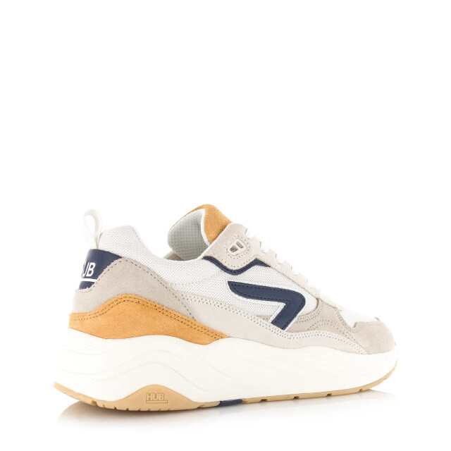 Hub  glide off white/navy/oak/white lage sneakers heren m6104s43-s23-B65 large