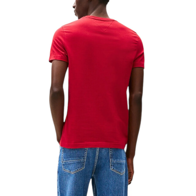 Tommy Hilfiger T-shirt heren met print Tommy Hilfiger Rood T-shirt Met Logo large
