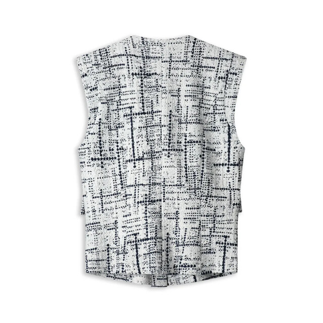 Helena Hart 7670 gilet boucle marine /wit 7670 large