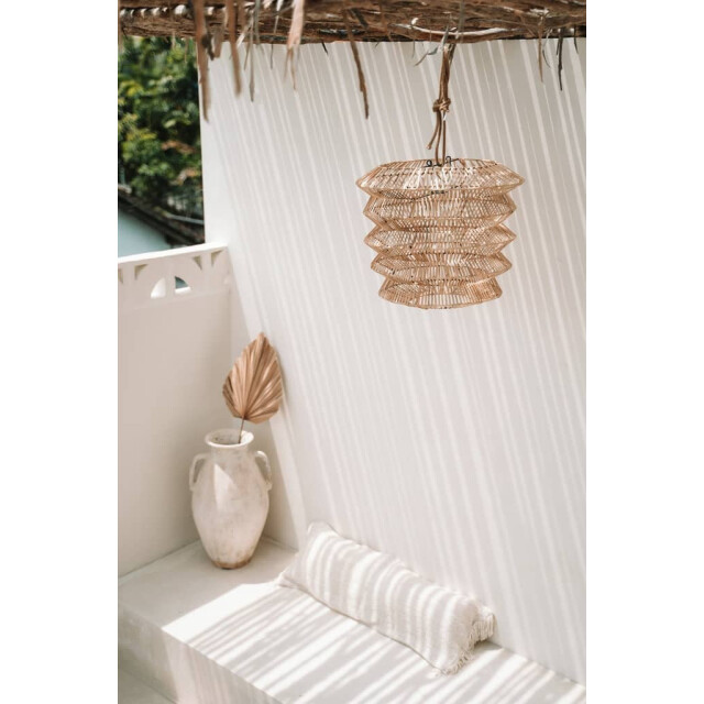 Bazar Bizar Hanglamp naturel m mad moiselle BAYU034N-M-50x40 large