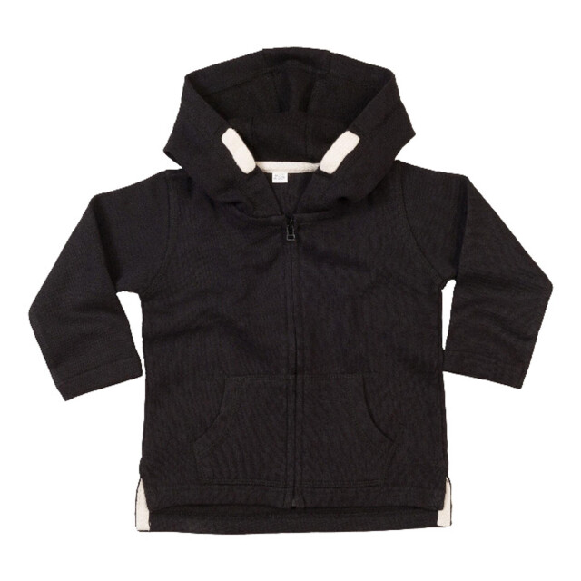 Babybugz Hoodie met volledige rits voor baby's UTFK1573_black large