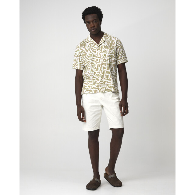 J.C. Rags casual overhemd met korte mouwen alberto 095847-003-M large