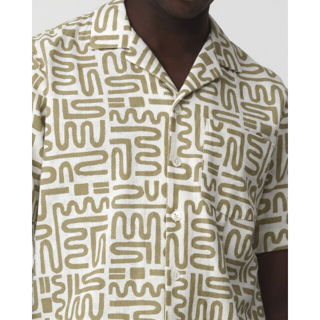 J.C. Rags casual overhemd met korte mouwen alberto 095847-003-M large
